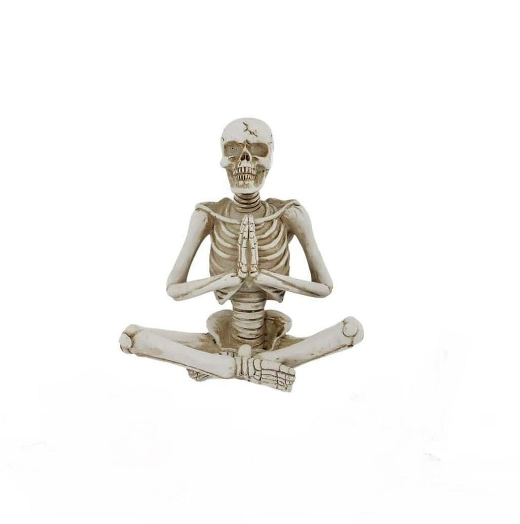 yoga skeleton succulent Yoga Resin Skeleton 6", Namaste – Cait's Emporium