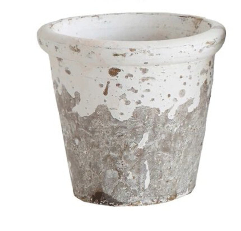 distressed plant pots 3" Distressed Clay Planter